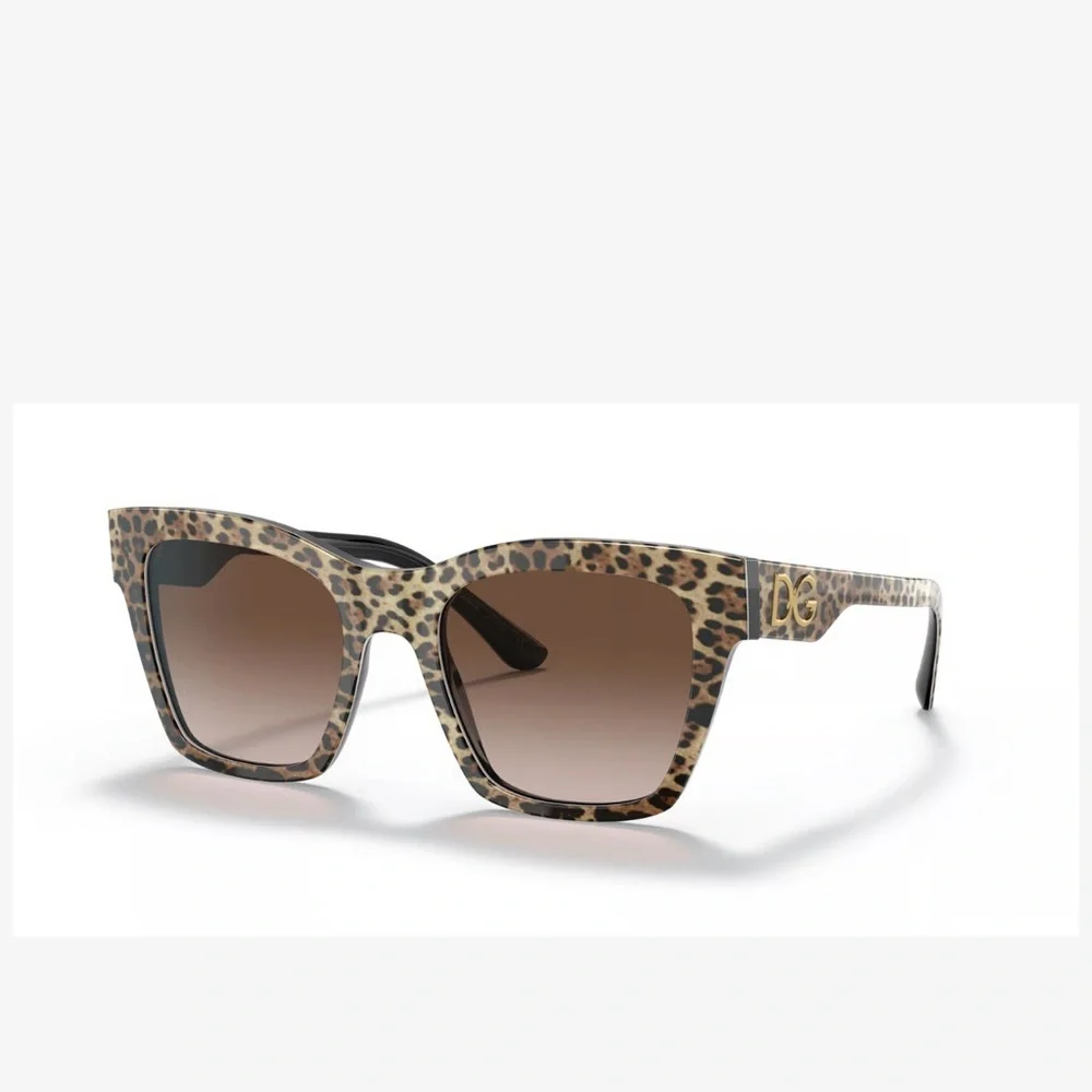 Dolce & Gabbana Leopard Print Sunglasses